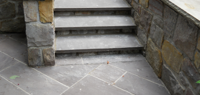 Flagstone Steps and Patio